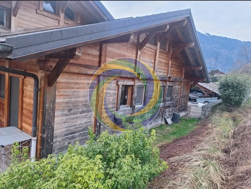 01-nettoyage face Nord chalet en bois