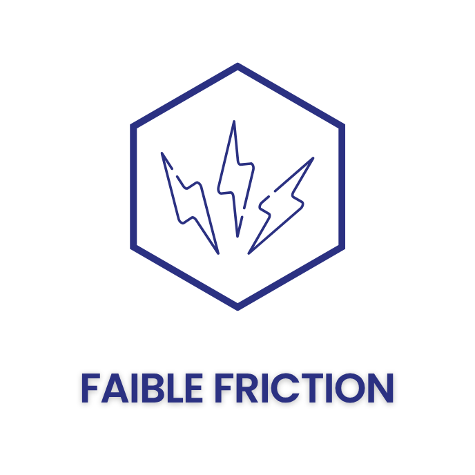 PICTO FAIBLE FRICTION